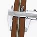 YaHoGa #5 Antique Brass Metallic Nylon Coil Zippers by The Yard Bulk Brown Tape 10 Yards with 20pcs Sliders for DIY Sewing Tailor Craft Bag (Anti-Brass Brown)