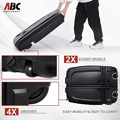 ABCCANOPY 132lbs Capacity Offset Patio Umbrella Base Sand/Water Filled