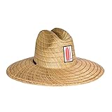 Surf Outfitter Men's Kahuna Straw Lifeguard Hat