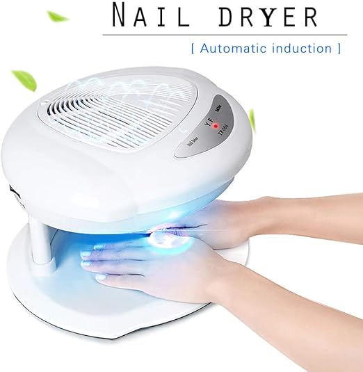 UV Air Nail Dryer for Both Hands and Feet 400W Air Nail Fan Blow Dryer