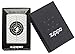 Zippo Target with Holes White Matte Pocket Lighter