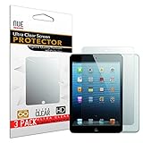 IPAD MINI SCREEN PROTECTOR, Nue Design Cases TM iPad Mini Screen Protector Anti-Glare, Anti-Scratch, Anti-Fingerprint HD Clear Film (Invisible) [3 PACK]