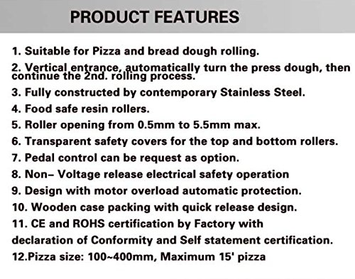 2 PROSENTIALS+Electric+Roller+Machine+Sheeter