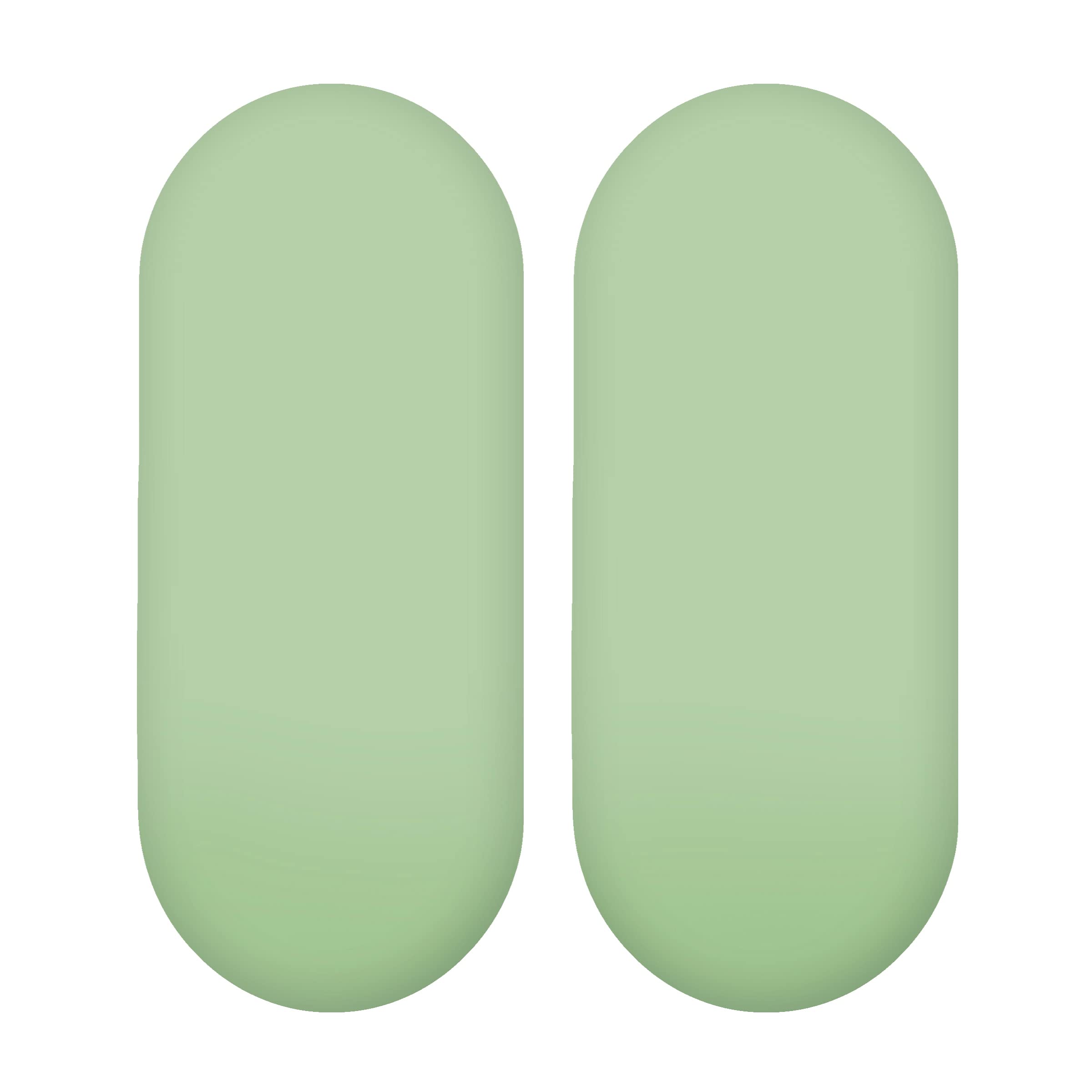 2X Jersey 100% Cotton Moses Basket Fitted Sheet/Baby Oval Shape Sheets (Green) — image 1