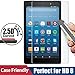 All-New Fire HD 8 Screen Protector 2017 release, BENOKER Tempered Glass Tablet Screen Protector Film for Kindle Fire HD 8 Tablet with Alexa (7th 2017 Release)-0.3mm, 9H, HD, Bubble Free, Anti-Scratch