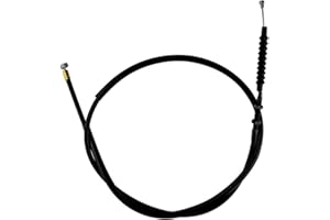 OuYi Motorcycle Universal Long Black Clutch Cable Wire Compatible with Yamaha XVS650 V-Star Custom 1998-2014 / XVS650 Drag Star 1997-2002 / XVS400 Drag Star 1996-2012 4TR-26335-00-00 5KP-26335-00-00