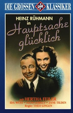 Amazon Com Hauptsache Glucklich Vhs Heinz Ruhmann Hertha Feiler Ida Wust Hans Leibelt Arthur Wiesner Jane Tilden Fritz Odemar Max Gulstorff Hilde Wagener Arthur Schroder Annemarie Holtz Karl Etlinger Oskar Schnirch Theo Lingen