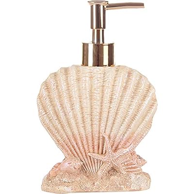 Creative Beach Shells European Style Hand Soap Liquid Bottles Resin Shampoo Dispenser (Shell) 5183ZQTkgYL. SS400