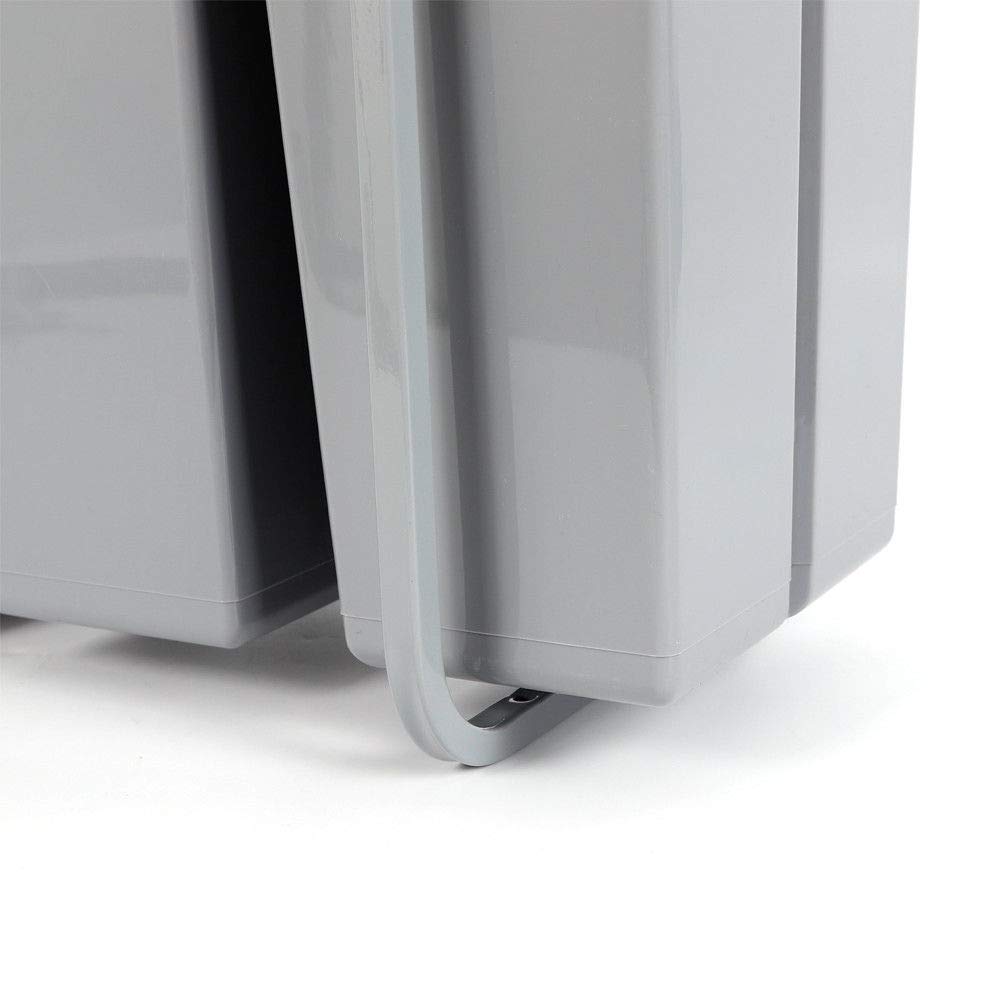 Mobile Pattumiera Da Cucina Per La Raccolta Differenziata 3 Contenitori Rifiuti Con Manico E Apertura Colorati Bidoni Capienti 25lt Cadauno Modulabili Componibili 88297601