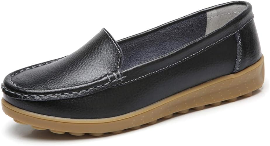 ladies black loafers size 7