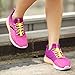 AIXMEET 5 Pairs No Tie Elastic Lock Shoelaces for Adults, Kids, Older Generation, Runners(Black, White, Gray, Blue, Yellow)