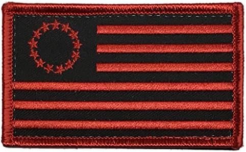 Betsy Ross 13 Star Flag Tactical Patch 2" x 3.5"