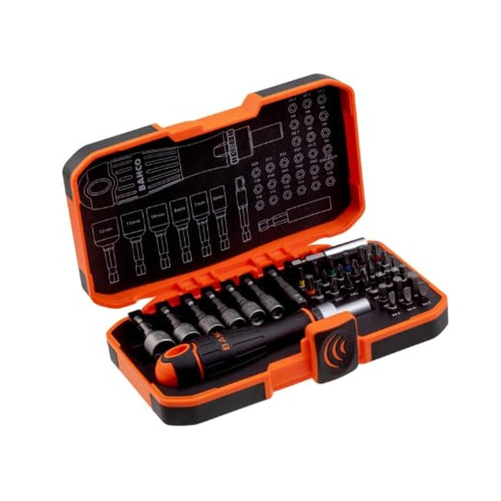 59/S36BCR Ratcheting Coloured Bit Set, 36 Piece