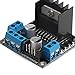 DROK L298N Motor Drive Controller Board DC Dual H-Bridge Robot Stepper Motor Control and Drives Module for Arduino Smart Car Power UNO MEGA R3 Mega2560 Duemilanove