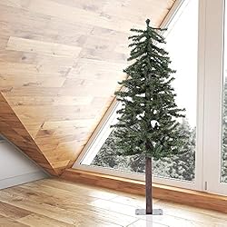 Vickerman 5' Natural Alpine Artificial Christmas