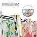 ZSZT Ringless Shower Curtain, Built-in Eyelets Design for Flexible Installation, Waterproof Polyester Fabric (180 X 180cm 71 X 71 inch)