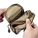 Efanr Universal Outdoor Tactical Holster Military Molle Hip Waist Belt Bag Wallet Pouch Purse Phone Case with Zipper Compatible with Samsung Galaxy S7 S6 LG HTC and More Smartphones (Camouflage-6)