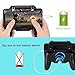 Takyu Mobile Game Controller 4000mAh for iPhone, PUBG iOS & Android Mobile Gaming Trigger Joystick with Battery USB Cable and Cooling Fan, Upgraded Version 4 in 1 Gamepad …