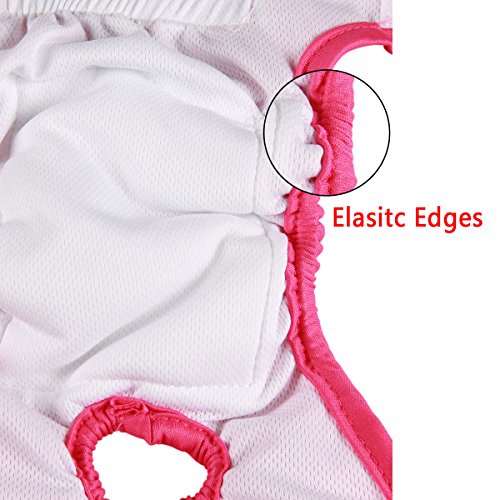 Dog Diapers Female for Medium Dogs 3 Pack,Premium Washable