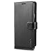 Spigen Wallet S Galaxy Note 4 Case with Foldable Cover and Kickstand Feature for Samsung Galaxy Note 4 2014 - Black