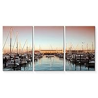 3 Piece Canvas Wall Art Beautiful Landscape Photography Canvas Prints Home Artwork Decoration for Living Room,Bedroom - 24