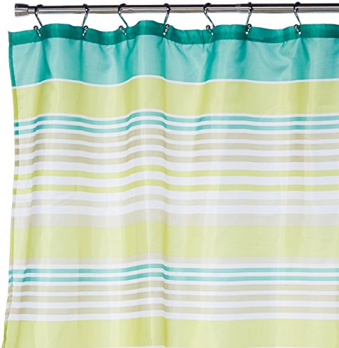 Carnation Home Fashions Brighton Extra Wide Printed Fabric Shower
