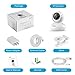 IP Camera, ANNKE 1080P Full HD Indoor Pan/Tilt WiFi IP Camera for Home/Baby / Pet, Two Way Audio, Smart Motion-Triggered Alarm