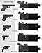 Nine States Belly Band Holster for Concealed Carry, Waist Band Handgun Carrying System, Multi-Functional Waist Stealth Gun Holder