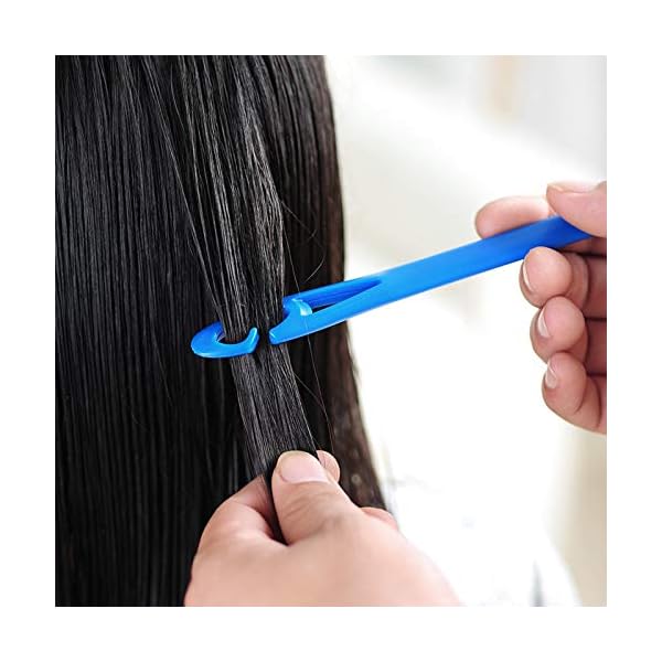 18 Pieces Hair Curlers Spiral Curls No Heat Wave Hair Curlers Styling Kit with 2 Pieces Styling Hooks for Most Kinds of…