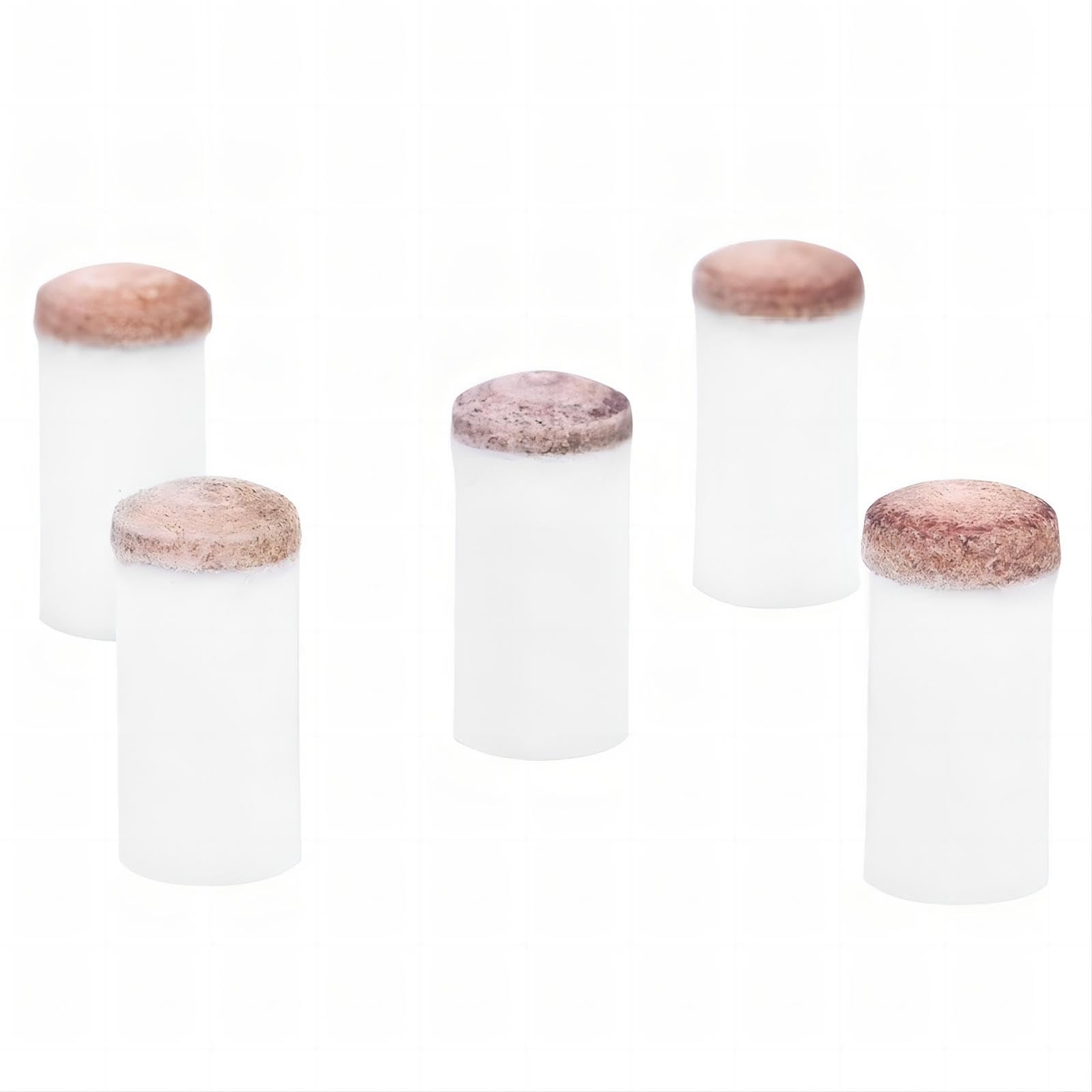 VIFER Cue Tips 10PCS Billiards Snooker Pool Cue Tip Replacement Parts Tackle Accessory 11mm/13mm (13mm)