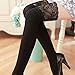 Oksale Women Girls Lace Over Knee High Cotton Leg Warmer Stocking Socks (Black)