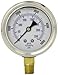 PIC Gauges PRO-201L-254R 0-5000 PSI Pressure Gauge, 2 1/2
