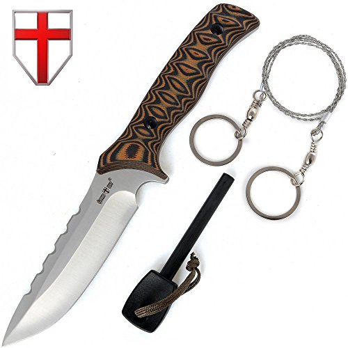 Buy Grand Way Hunting Tactical Fixed Blade Knife Survival Bushcraft