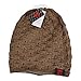 FORBUSITE Men Women Slouchy Beanie Skull Cap Winter Hats XM085 (Dark Gray)