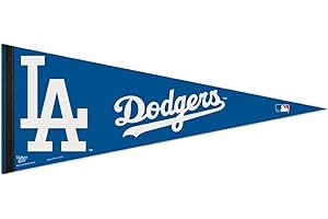 WinCraft MLB Los Angeles Dodgers WCR63804822 Carded Classic Pennant, 12" x 30"