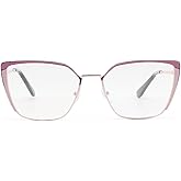 COVESATO Oversized Metal Frame Reading Glasses for Women,Fashion Cat Eye Ladies Readers