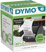 DYMO LabelWriter 5XL/4XL Labels 102x210 mm 140 Easy-Peel Roll