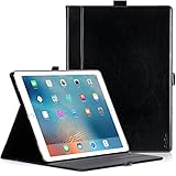 ProCase iPad Pro 12.9 2017/2015 Case - Premium Stand Case Folio Cover for Apple iPad Pro 12.9 Inch (1st Gen 2015) / iPad Pro 12.9" (2nd Gen 2017), with Apple Pencil Holder (Black)