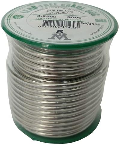 Lead Free Solder Wire 3.25mm 500g Spool Grade 99c Soldering Reel