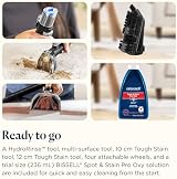 BISSELL SpotClean HydroSteam 1000W Portable Stain Cleaner Black Copper view 12