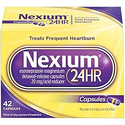 Nexium 24HR Capsules 42 ea