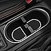 CupHolderHero Fits Subaru Crosstrek and Impreza 2018-2023 Accessories - Premium Custom Non-Slip Anti-Dust Cup Holder Inserts, Center Console Liners, Door Pocket Mats, 19pc Set (White Trim)