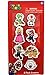 Super Mario Bros Birthday Party Favors Pack For 16 | Includes Mario And Friends Sticker Sheets, Sticker Rolls, Mario Kart Pencils, Erasers | Super Mario Party Gift Set | Video Game Party Supplies