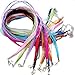 10pcs Mixcolor 4+1 Voile Ribbon Necklace Cord 18