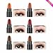 Joly 12 Colors Shimmer Smoky Eyeshadow Pencil Waterproof Eyeliner Pen Two Series for Your Choice (2#)