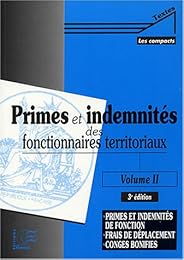 Primes et indemnités des fonctionnaires territoriaux