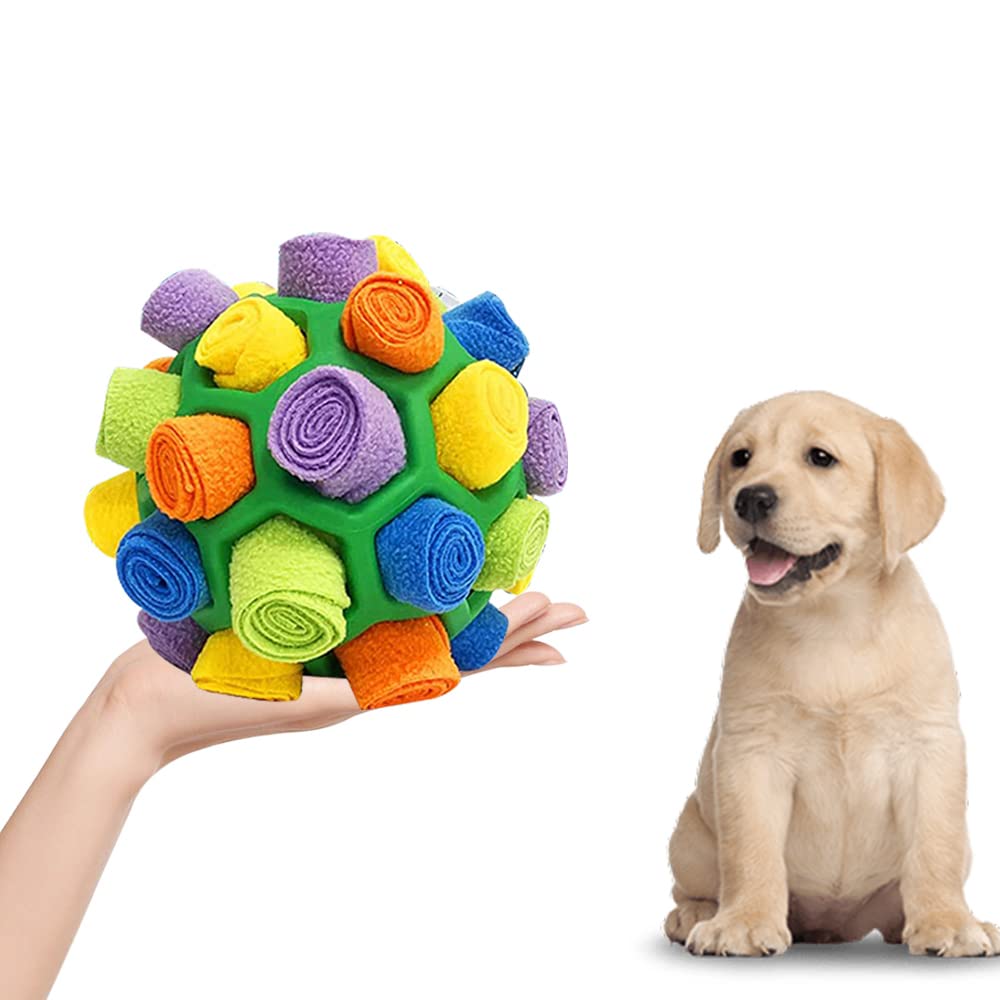 Jiahuade Sniffing Ball for Dogs, Dog Puzzle Toy, Interactive Mat, Medium Dog Breed Size, Puzzle Pet Toy