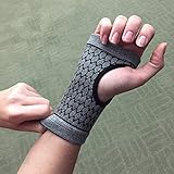 Carpal Tunnel Wrist Support - Bamboo Charcoal Technology - Self-Warming Carpal Support - Medium