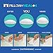 Pillow of Health CHOICE Adjustable Pillow, Queen Size 20x30, Custom Firmness, Hypoallergenic, Antimicrobial, Cooling Wickable Cover, Certi-pur High Resilance Foam & OptiAir Fill