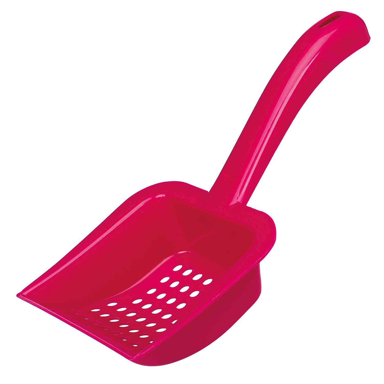 TRIXIE litter scoop for silicate litter – sieve hole size: 6 mm – recycled plastic – 40471